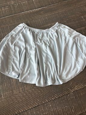 Brandy Melville Pale Blue Circle Skirt